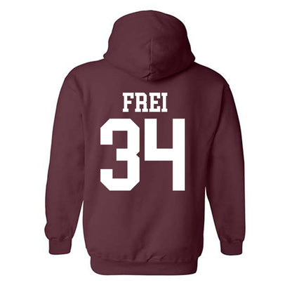 Mississippi State - NCAA Baseball : Gehrig Frei - Classic Shersey Hooded Sweatshirt-1