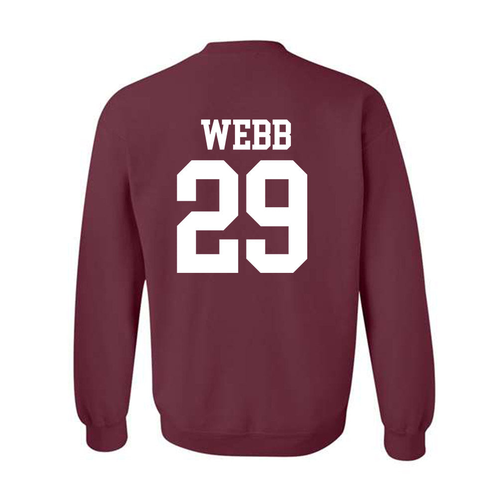Mississippi State - NCAA Baseball : Maddox Webb - Classic Shersey Crewneck Sweatshirt-1