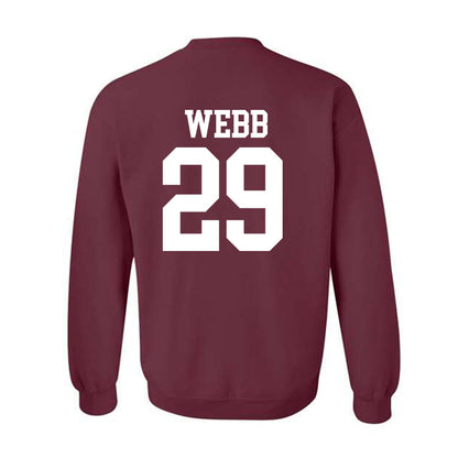Mississippi State - NCAA Baseball : Maddox Webb - Classic Shersey Crewneck Sweatshirt-1