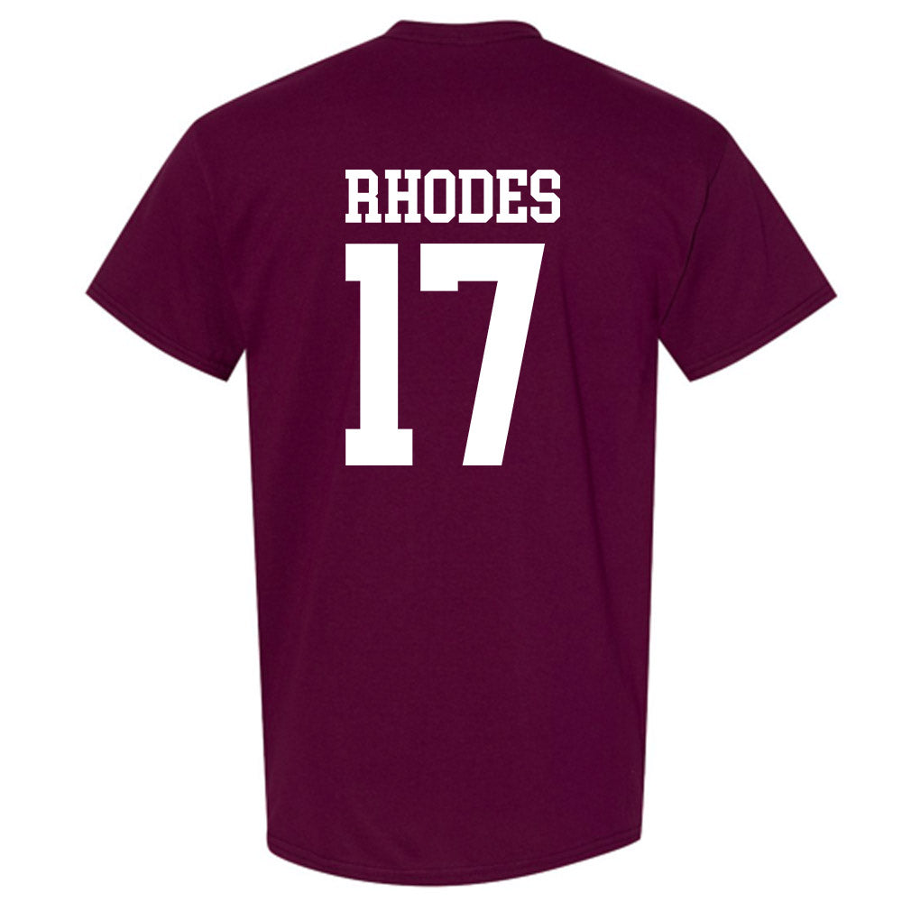 Mississippi State - NCAA Baseball : Parker Rhodes - Classic Shersey T-Shirt-1