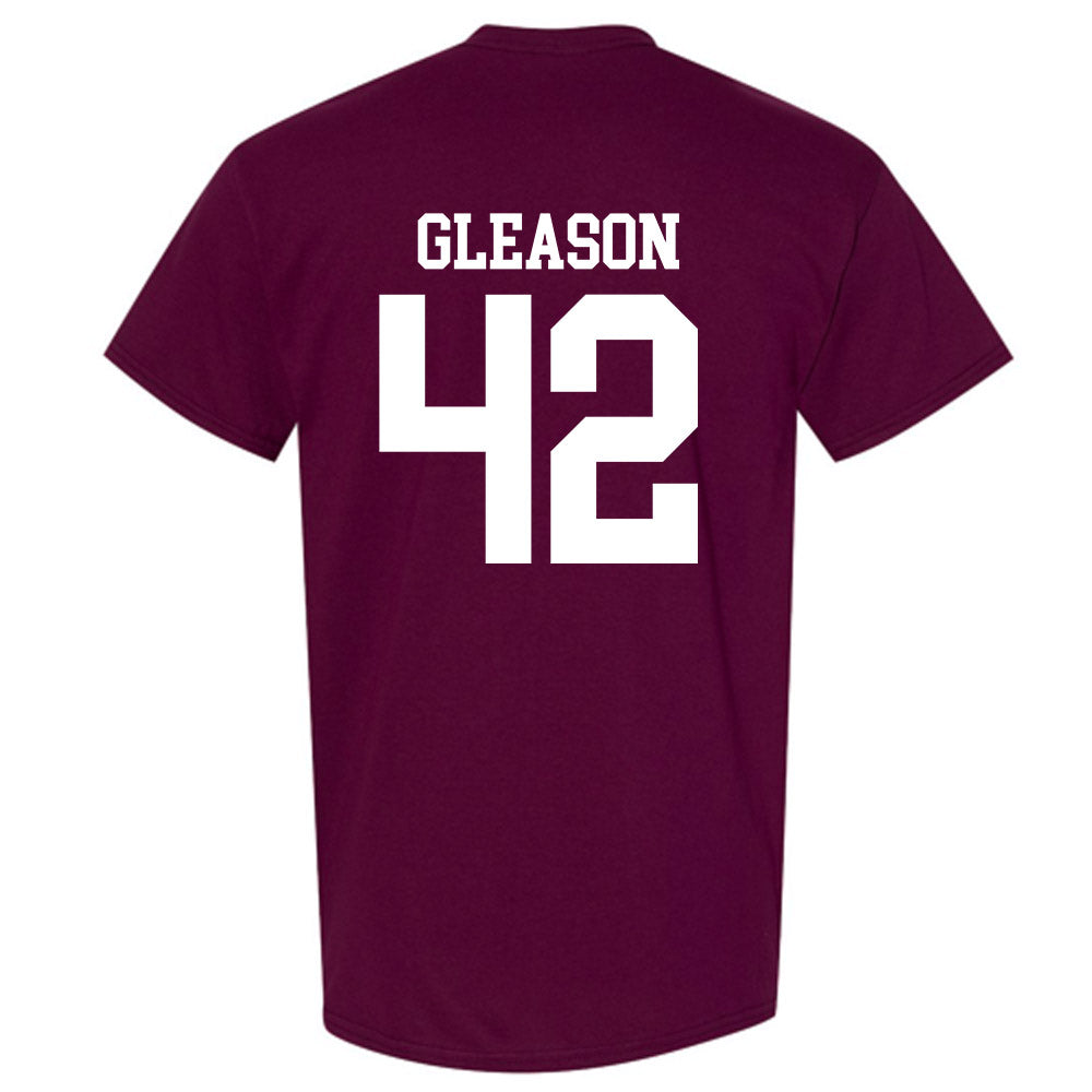 Mississippi State - NCAA Baseball : Jack Gleason - Classic Shersey T-Shirt-1