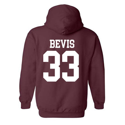 Mississippi State - NCAA Baseball : Blake Bevis - Classic Shersey Hooded Sweatshirt-1