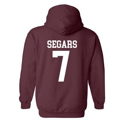 Mississippi State - NCAA Softball : Anna Kate Segars - Classic Shersey Hooded Sweatshirt-1