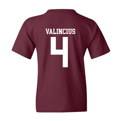 Mississippi State - NCAA Baseball : Tomas Valincius - Classic Shersey Youth T-Shirt-1