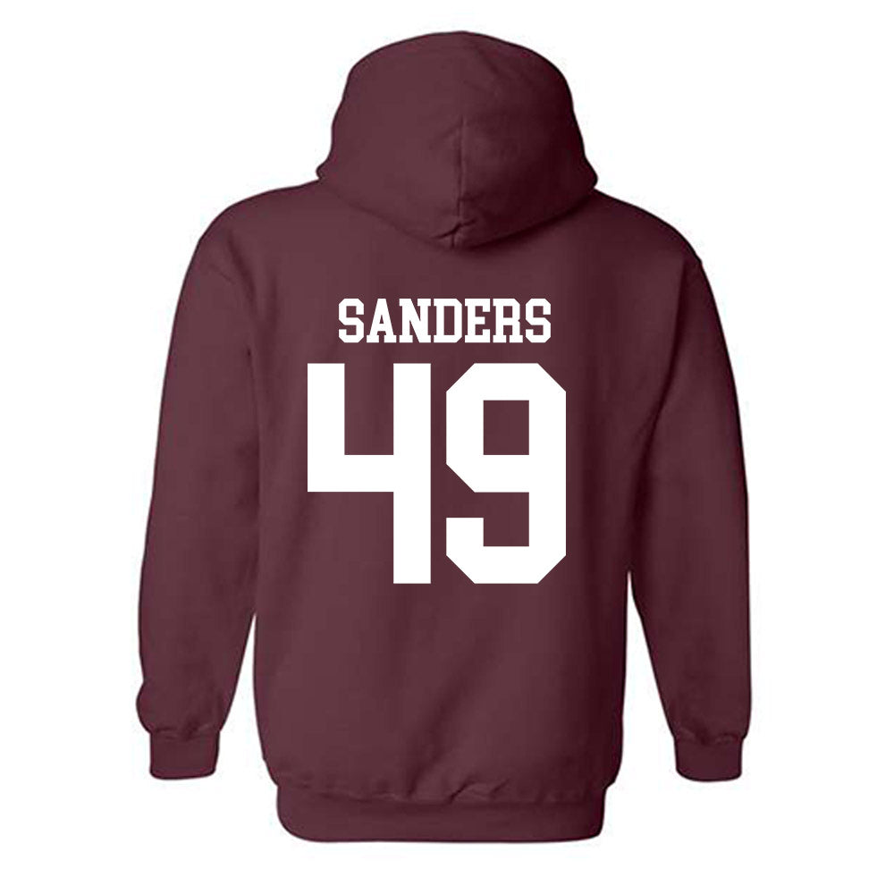 Mississippi State - NCAA Baseball : Gatlin Sanders - Classic Shersey Hooded Sweatshirt-1