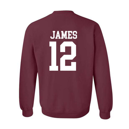 Mississippi State - NCAA Baseball : Chone James - Classic Shersey Crewneck Sweatshirt-1