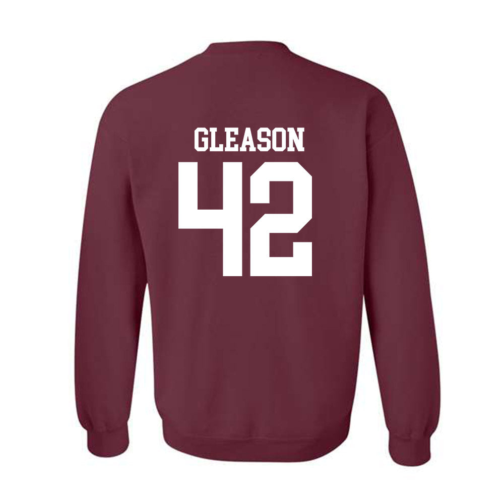 Mississippi State - NCAA Baseball : Jack Gleason - Classic Shersey Crewneck Sweatshirt-1
