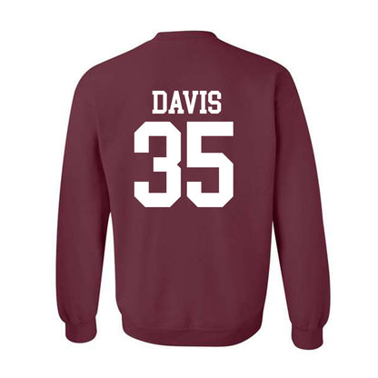 Mississippi State - NCAA Baseball : Ben Davis - Classic Shersey Crewneck Sweatshirt-1