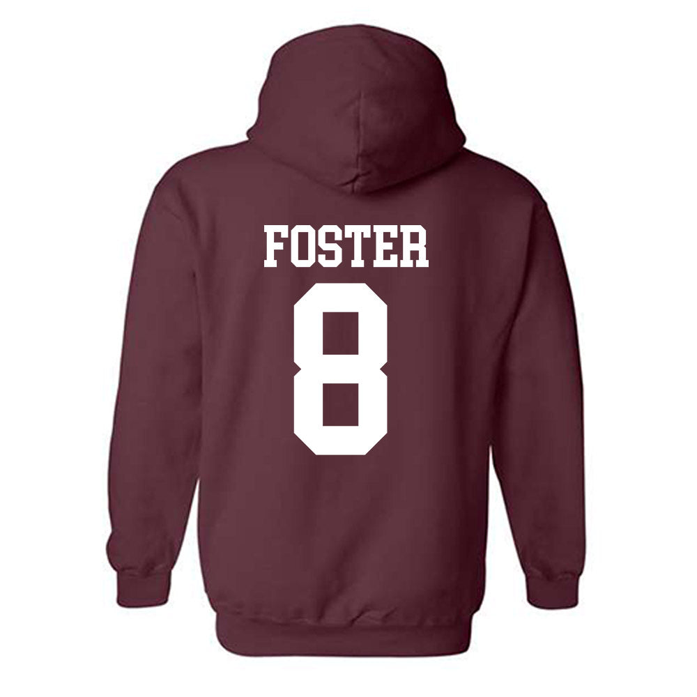 Mississippi State - NCAA Baseball : Charlie Foster - Classic Shersey Hooded Sweatshirt-1
