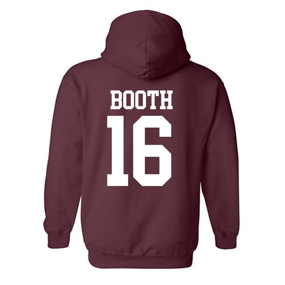 Mississippi State - NCAA Baseball : Braden Booth - Classic Shersey Hooded Sweatshirt-1