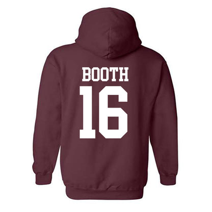 Mississippi State - NCAA Baseball : Braden Booth - Classic Shersey Hooded Sweatshirt-1