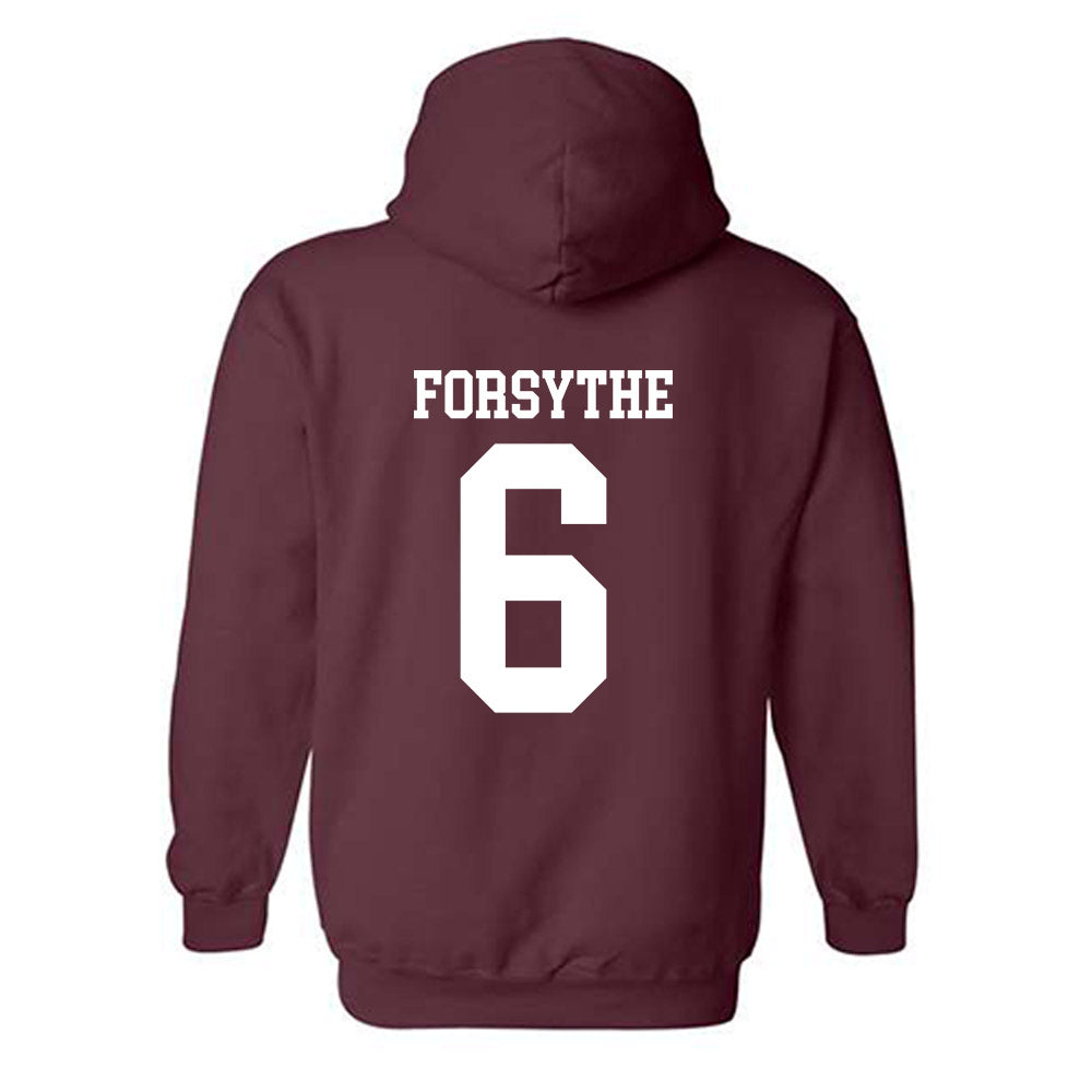Mississippi State - NCAA Baseball : Logan Forsythe - Classic Shersey Hooded Sweatshirt-1