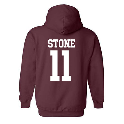 Mississippi State - NCAA Baseball : Duke Stone - Classic Shersey Hooded Sweatshirt-1