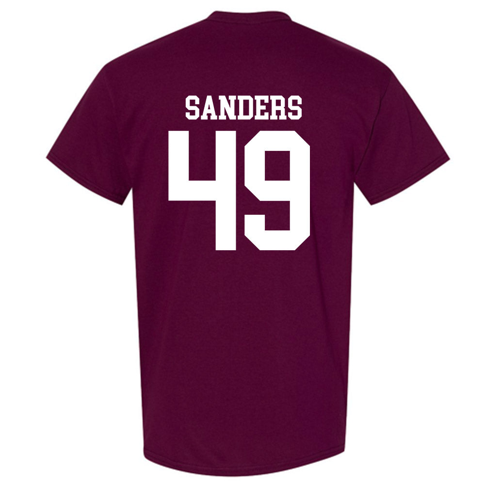 Mississippi State - NCAA Baseball : Gatlin Sanders - Classic Shersey T-Shirt-1