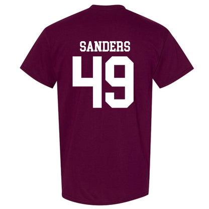 Mississippi State - NCAA Baseball : Gatlin Sanders - Classic Shersey T-Shirt-1