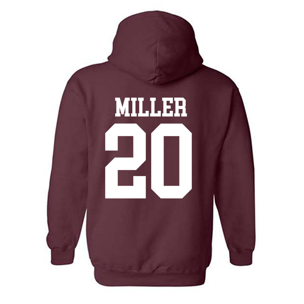 Mississippi State - NCAA Baseball : Maddox Miller - Classic Shersey Hooded Sweatshirt-1