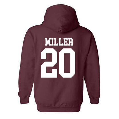 Mississippi State - NCAA Baseball : Maddox Miller - Classic Shersey Hooded Sweatshirt-1