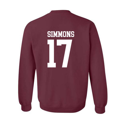 Mississippi State - NCAA Baseball : Stone Simmons - Classic Shersey Crewneck Sweatshirt-1