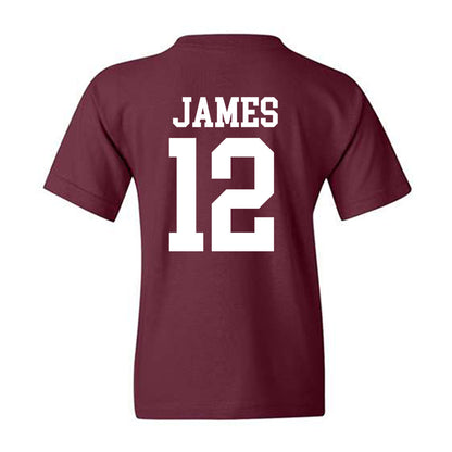 Mississippi State - NCAA Baseball : Chone James - Classic Shersey Youth T-Shirt-1