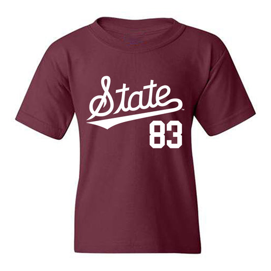 Mississippi State - NCAA Softball : xiane romero - Classic Shersey Youth T-Shirt-0
