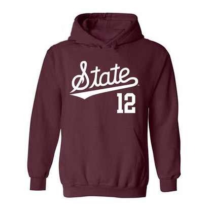 Mississippi State - NCAA Softball : Paige Ernstes - Classic Shersey Hooded Sweatshirt-0