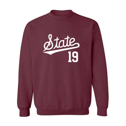 Mississippi State - NCAA Baseball : Andrew Raymond - Classic Shersey Crewneck Sweatshirt-0