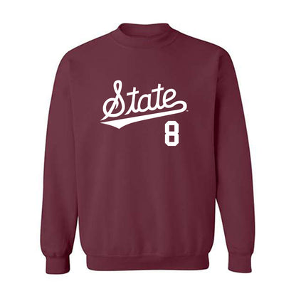 Mississippi State - NCAA Baseball : Charlie Foster - Classic Shersey Crewneck Sweatshirt-0