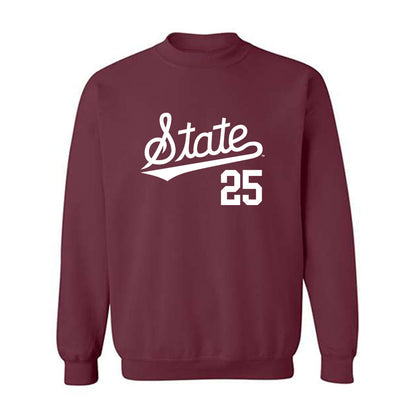 Mississippi State - NCAA Baseball : Chris Billingsley - Classic Shersey Crewneck Sweatshirt-0