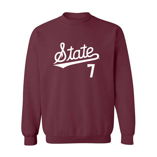 Mississippi State - NCAA Softball : Gabriella Schaeffer - Classic Shersey Crewneck Sweatshirt-0