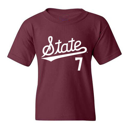 Mississippi State - NCAA Softball : Anna Kate Segars - Classic Shersey Youth T-Shirt-0