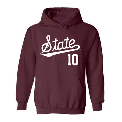 Mississippi State - NCAA Softball : Nadia Barbary - Classic Shersey Hooded Sweatshirt-0