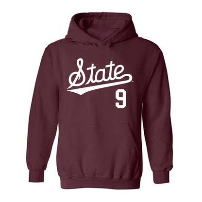 Mississippi State - NCAA Baseball : Ryder Woodson - Classic Shersey Hooded Sweatshirt-0