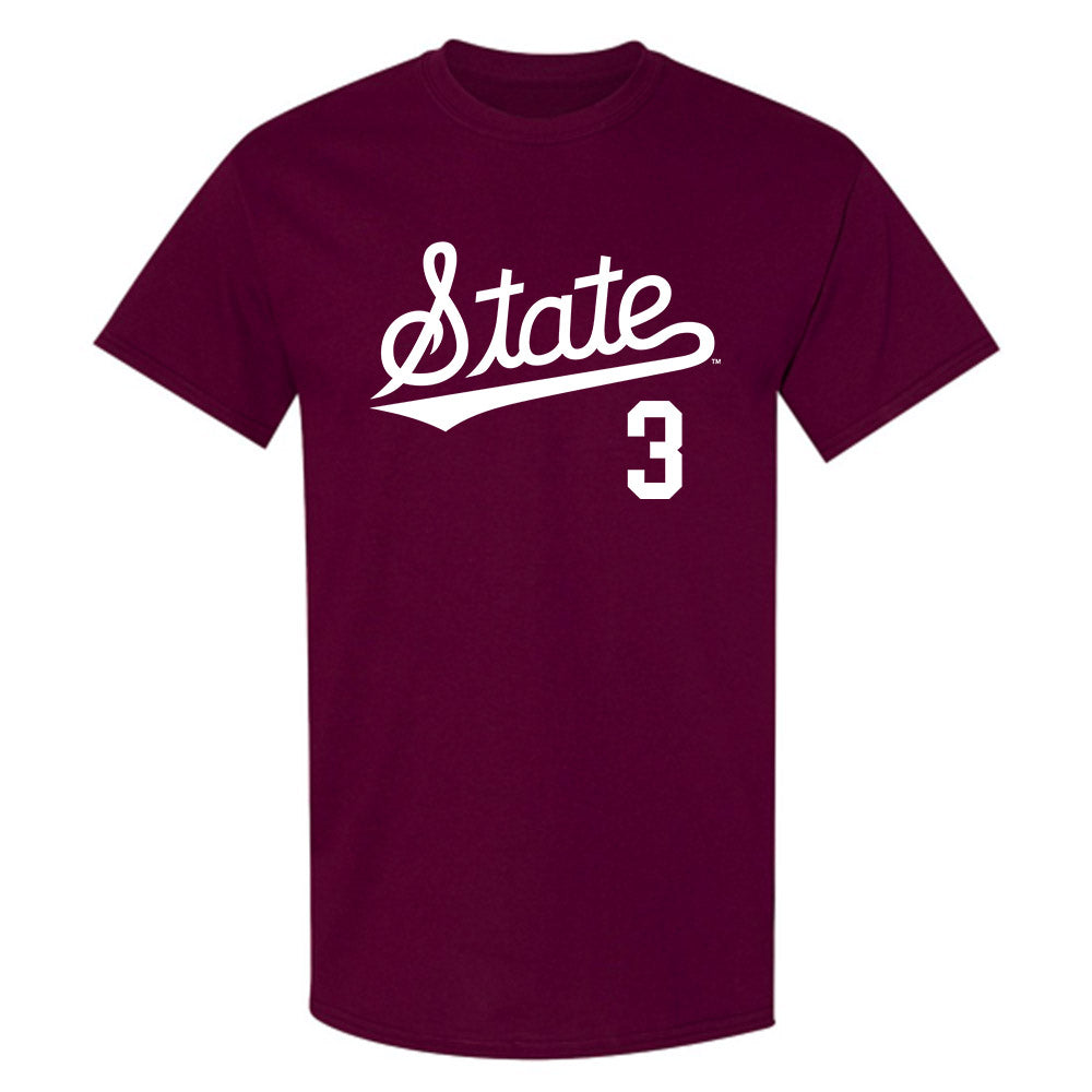 Mississippi State - NCAA Baseball : Ace Reese - Classic Shersey T-Shirt-0