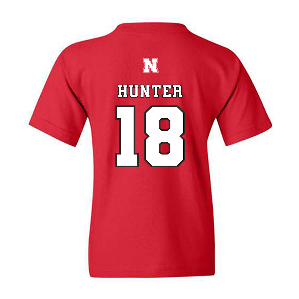 Nebraska - NCAA Women's Volleyball : Ryan Hunter - Replica Shersey Youth T-Shirt-1