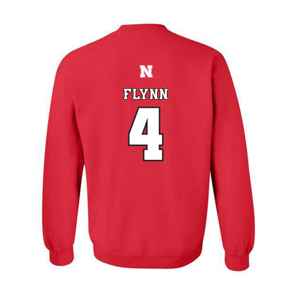 Nebraska - NCAA Women's Volleyball : Campbell Flynn - Replica Shersey Crewneck Sweatshirt-1