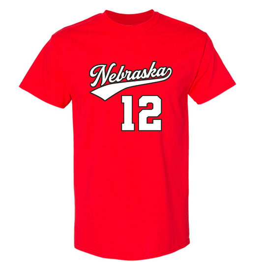 Nebraska - NCAA Women's Volleyball : Taylor Landfair - T-Shirt