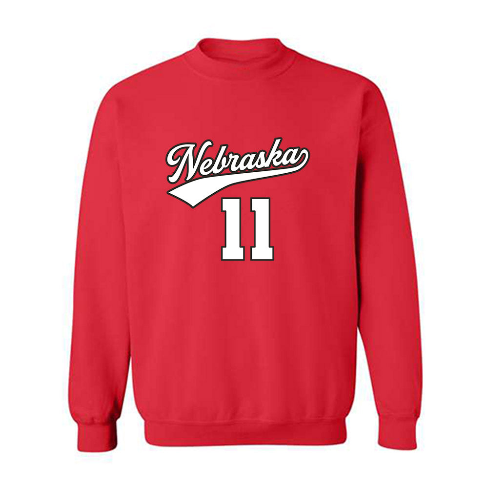 Nebraska - NCAA Women's Volleyball : Leyla Blackwell - Crewneck Sweatshirt