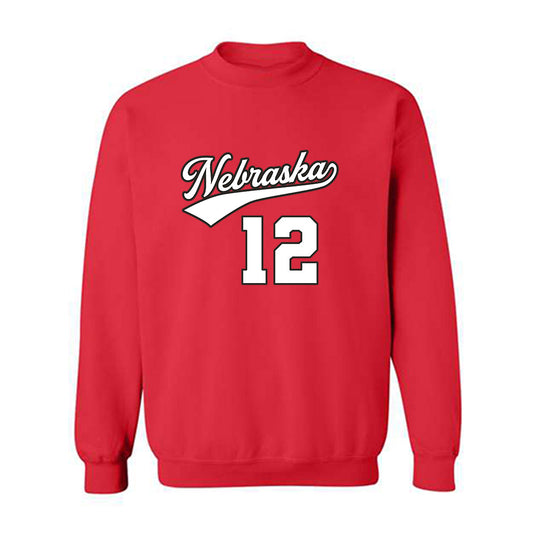 Nebraska - NCAA Women's Volleyball : Taylor Landfair - Crewneck Sweatshirt