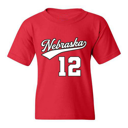 Nebraska - NCAA Women's Volleyball : Taylor Landfair - Youth T-Shirt