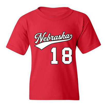 Nebraska - NCAA Women's Volleyball : Ryan Hunter - Replica Shersey Youth T-Shirt-0