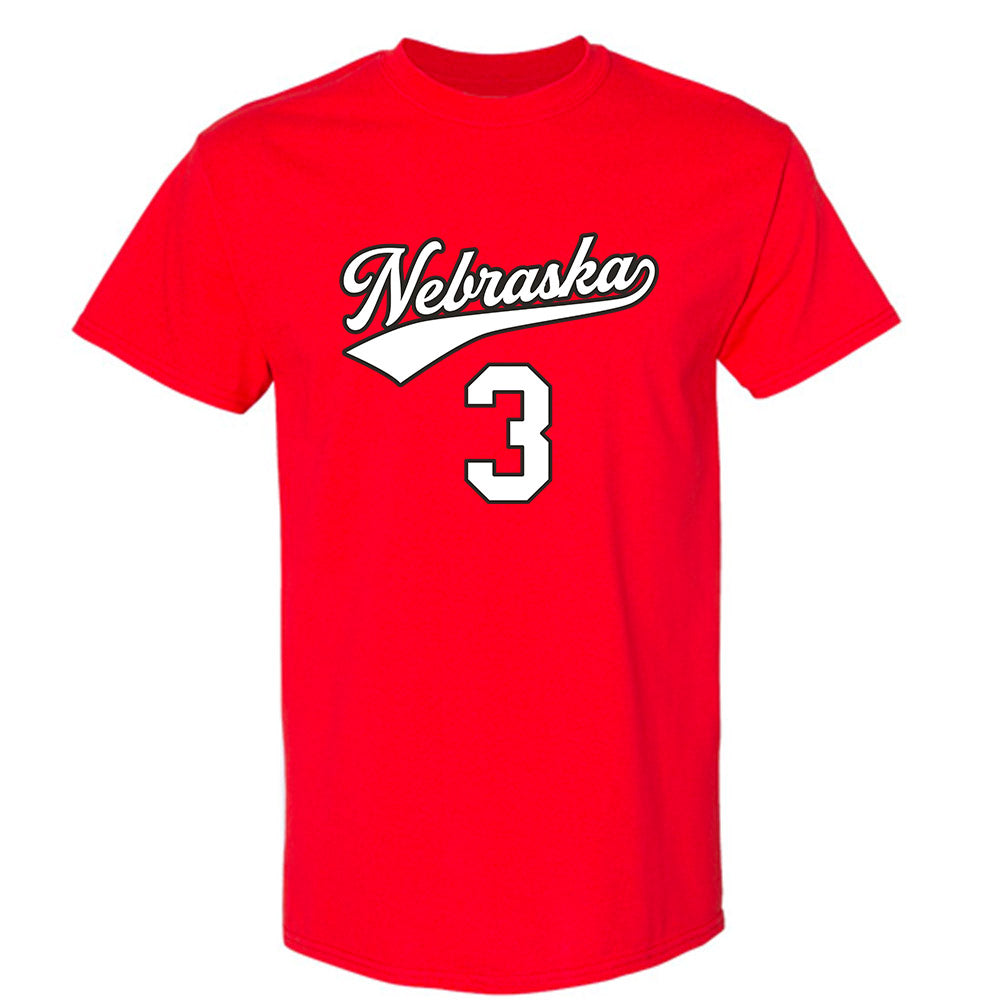 Nebraska - NCAA Women's Volleyball : Allie Sczech - Replica Shersey T-Shirt-0