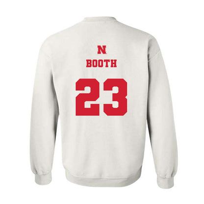 Nebraska - NCAA Football : Conor Booth - Generic Shersey Crewneck Sweatshirt-1