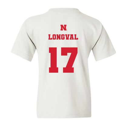 Nebraska - NCAA Football : Luke Longval - Generic Shersey Youth T-Shirt