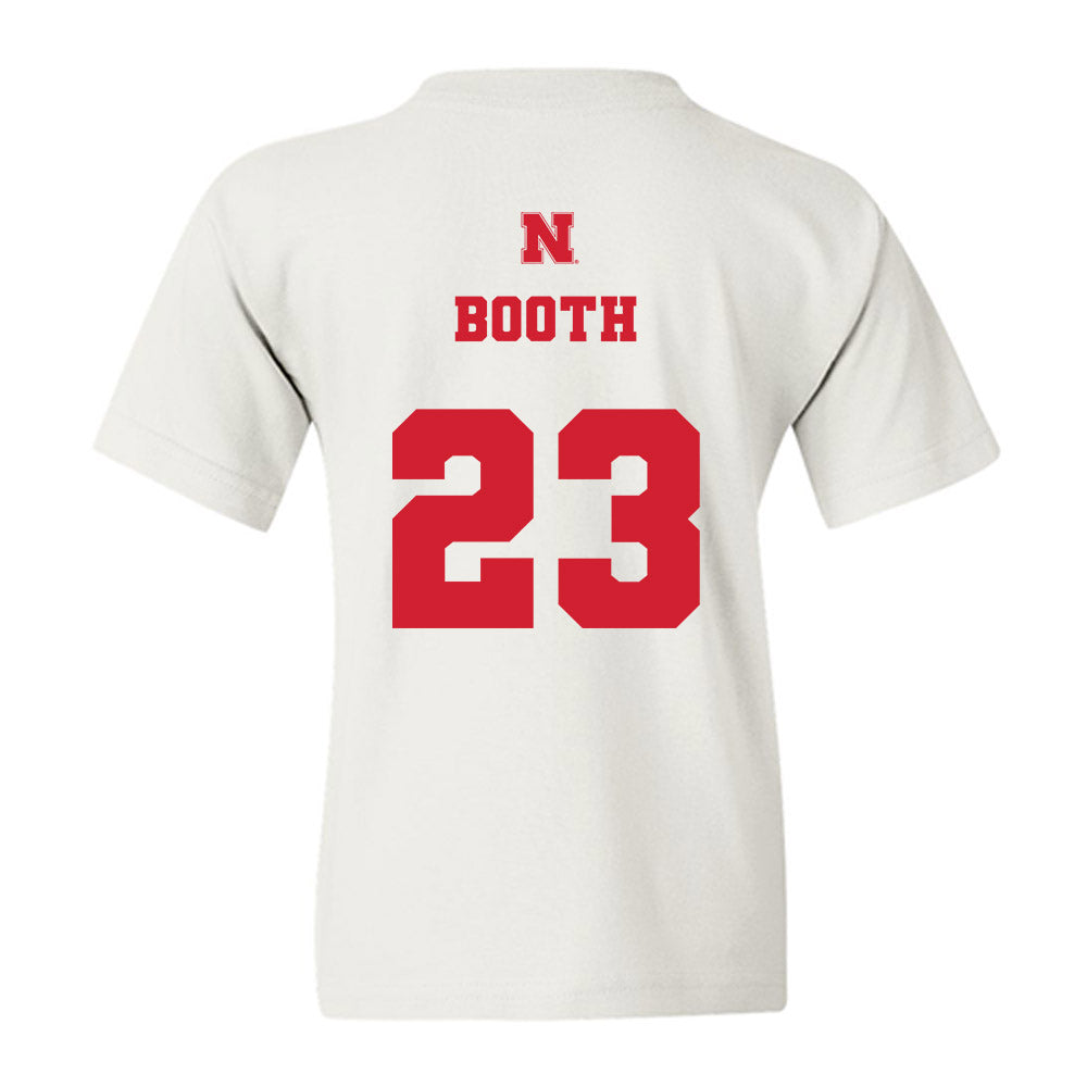 Nebraska - NCAA Football : Conor Booth - Generic Shersey Youth T-Shirt-1