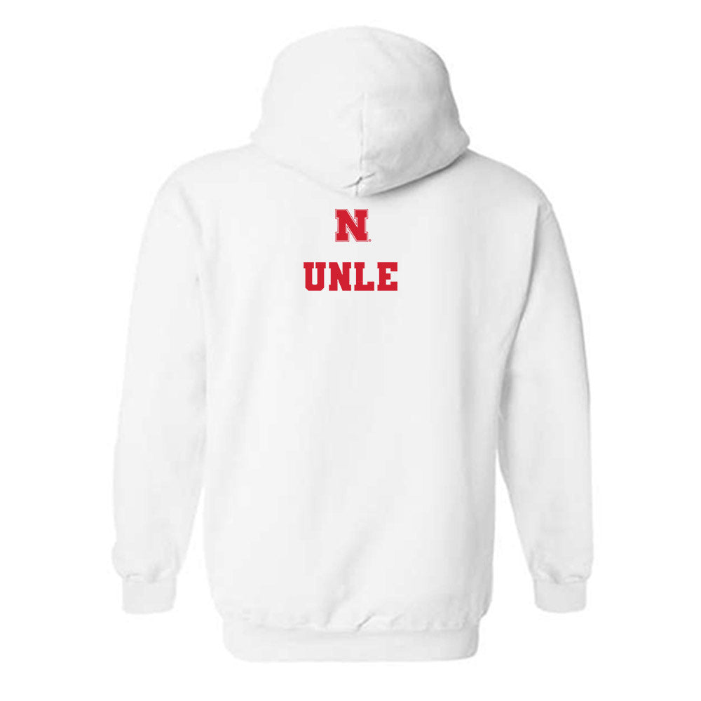 Nebraska - NCAA Wrestling : Abdirahman Unle - Generic Shersey Hooded Sweatshirt-1