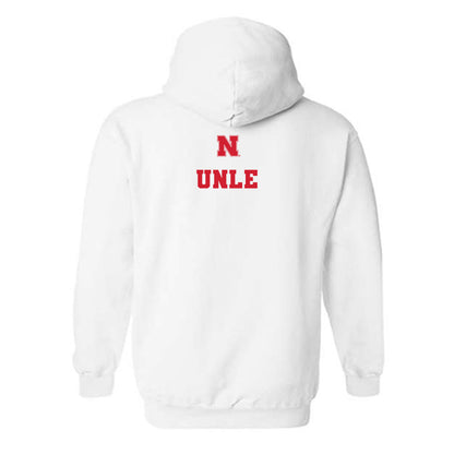 Nebraska - NCAA Wrestling : Abdirahman Unle - Generic Shersey Hooded Sweatshirt-1