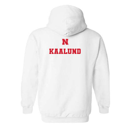 Nebraska - NCAA Men's Track & Field : Garrett Kaalund - Generic Shersey Hooded Sweatshirt