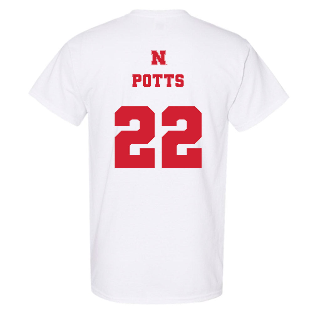 Nebraska - NCAA Women's Basketball : Natalie Potts - Generic Shersey T-Shirt