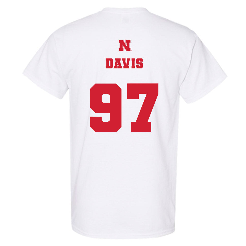 Nebraska - NCAA Football : Keona Davis - Generic Shersey T-Shirt-1