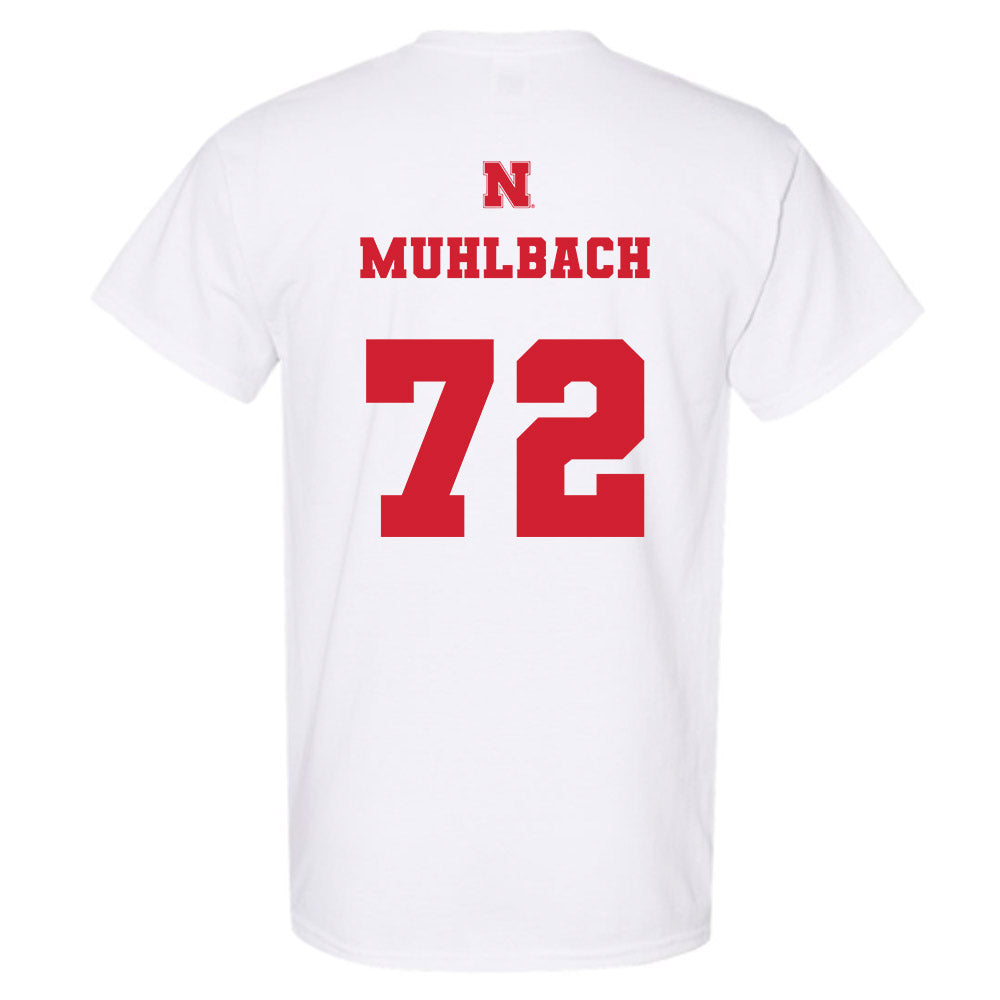 Nebraska - NCAA Softball : Carlie Muhlbach - Generic Shersey T-Shirt-1